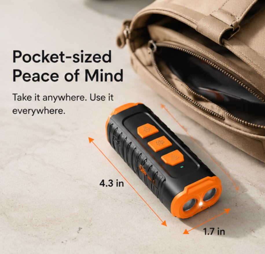 StopTheBark Pro pocket-sized portable dog training device
